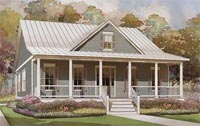 Wilmington NC Cottage Home Plans